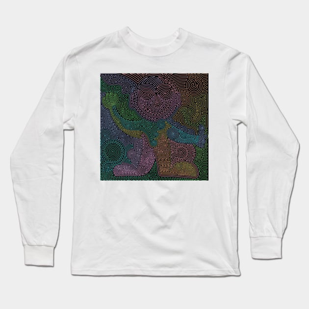 Mazurka Macurley Long Sleeve T-Shirt by becky-titus